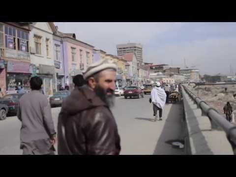 In the streets of Kabul - A tour through the city HD