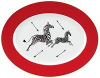 Lenox   Scalamandre Zebras Oval Platter