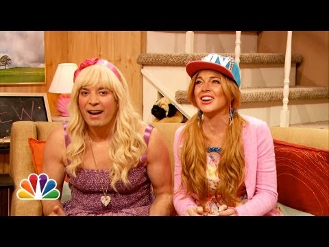 Ew with Jimmy Fallon and Lindsay Lohan (Late Night with Jimmy Fallon)