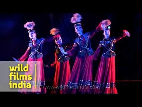 'Gakku' Dance Trope of Kazakhstan performs in India