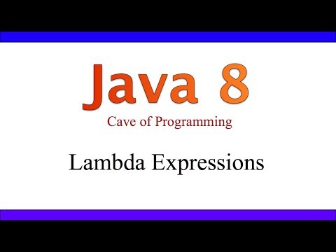 Lambda Expressions in Java - What's New in Java 8 Part 1