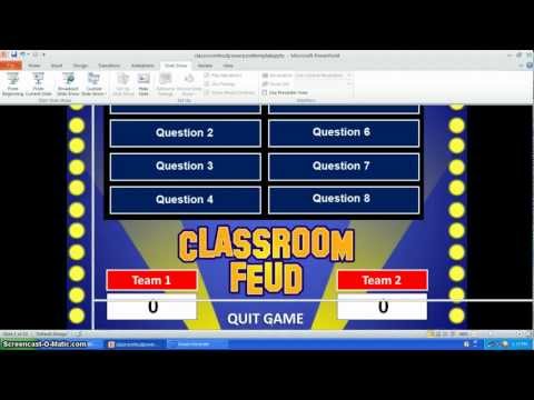 Family Feud PowerPoint Template