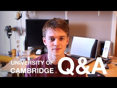 Cambridge University Q&A | Computer Science + General Questions