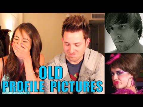 REACTING TO OLD PROFILE PICTURES!