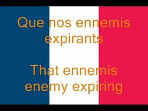 La Marseillaise, French National Anthem (Fr/En)