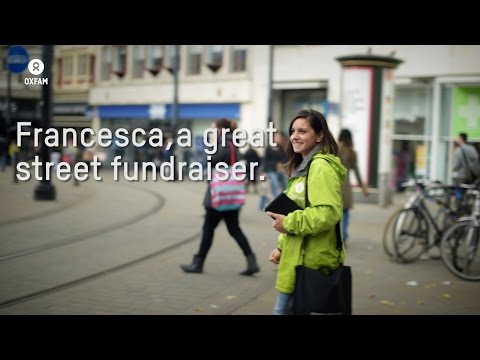 Meet Francesca, our great street fundraiser | Oxfam GB