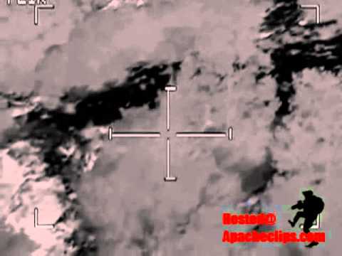 Apache hunting taliban on the mountains in helmand province, Afghanistan