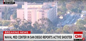 Officials are investigating reports of an active shooter at the Naval Medical Center in San Diego on Tuesday, January 26, 2016.