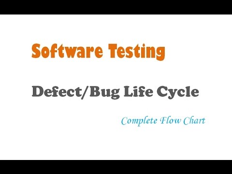 Software Testing - Defect/Bug Life Cycle - Complete Flow Chart of Defect States