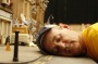 Bill Murray quite literally snoozes on the set of Fantastic Mr. Fox.