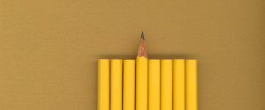 Pencils In A Row