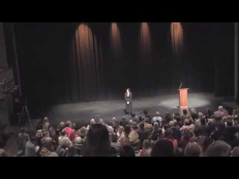 Marianne Williamson speaks in Fairfield, Iowa on Consciousness, Democracy and Politics