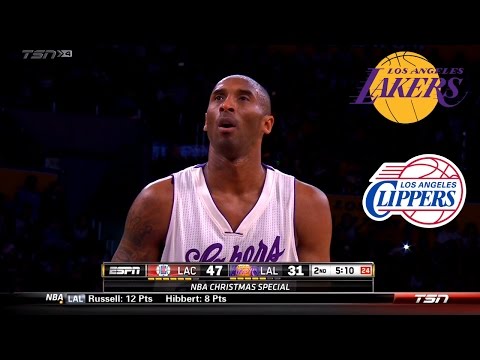 Los Angeles Lakers vs Los Angeles Clippers | Full Game Highlights | 2015-16 NBA SEASON (60fps)