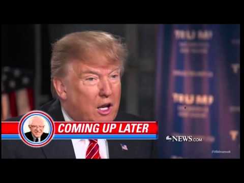 Donald Trump Ted Cruz Is A Nasty Guy NOBODY LIKES HIM. "This Week" Abc FULL Interview