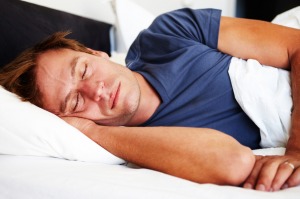 Sleep debt is better discharged by going to bed early as opposed to sleeping in.