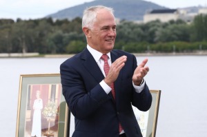 Prime Minister Malcolm Turnbull at Parliament House in Canberra 