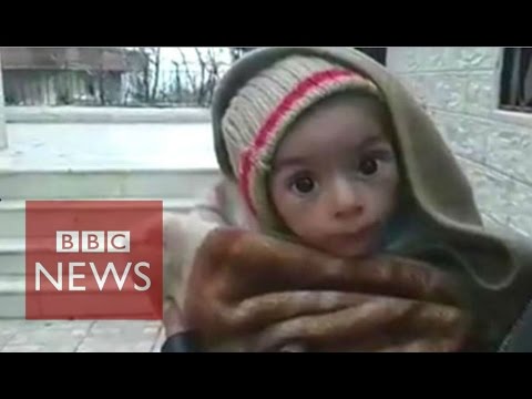 Syrian civilians 'starving to death' - BBC News