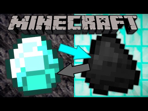 If Diamonds and Coal Switched Places - Minecraft