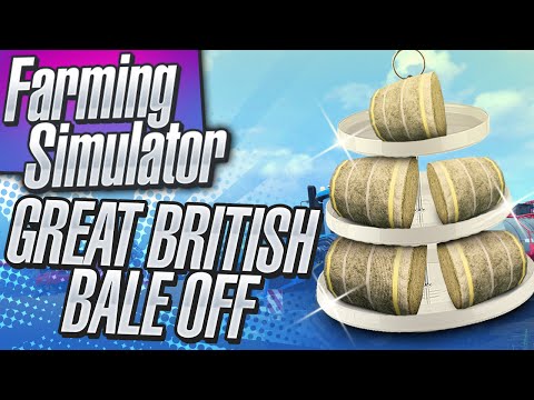 Farming Simulator 2015 - GREAT BRITISH BALE OFF - Stream Highlights #2