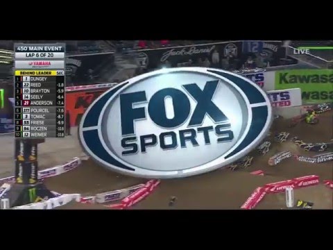 2016 Ama Supercross 450 Main Event Rd 2 San Diego Monster Energy Full Video HD