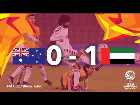 AUSTRALIA vs UAE: AFC U23 Championship 2016 (Group Stage)