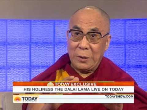 Ann Curry Interviews His Holiness the Dalai Lama on NBC's The Today Show