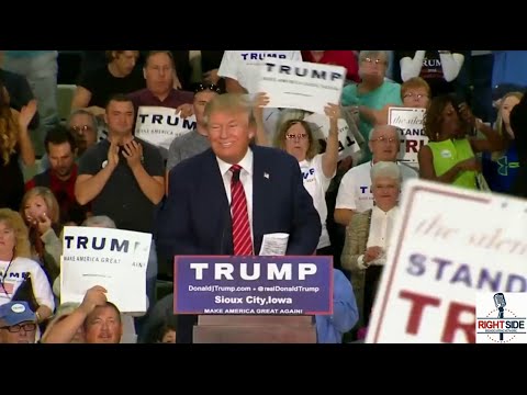 FULL SPEECH (High Quality) Donald Trump AMAAAAZING Rally in Sioux City, IA (10-27-15)