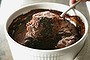 Chocolate self-saucing pudding.