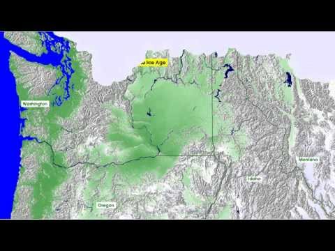 Ice Age Missoula Flood   -just one possible scenario