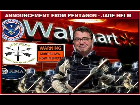 MAJOR ANNOUNCEMENT by PENTAGON on JADE HELM - MARTIAL LAW