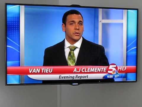 North Dakota News Bismarck  Anchor AJ Clemente Swears