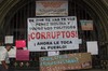 Protest against Corruption in Guatemala, America in May 2015