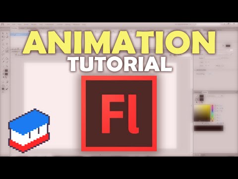 How to make a basic Flash Animation in Adobe Flash CS6!