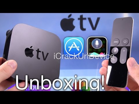 New Apple TV 4 Siri (4th Gen): Unboxing and Review 2015