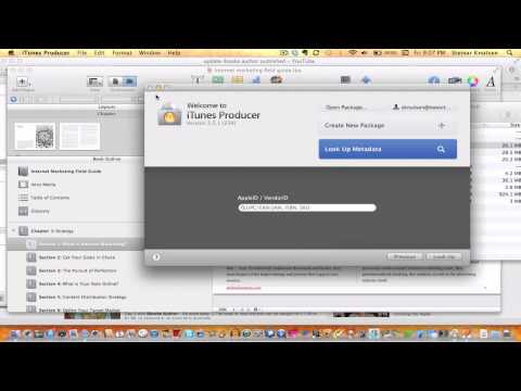 How to update iBook in iTunes iBookstore after You Publish it with iBooks Author