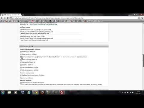 Wordpress Eğitim Seti   Ders 11; Wordpress Google Sitemap Generator Kurulumu   YouTube