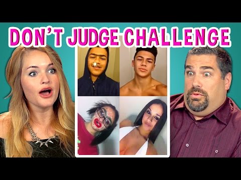 ADULTS REACT TO DON'T JUDGE CHALLENGE (#DontJudgeChallenge)