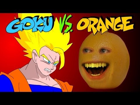 GOKU vs ANNOYING ORANGE - a UCF BONUS ROUND