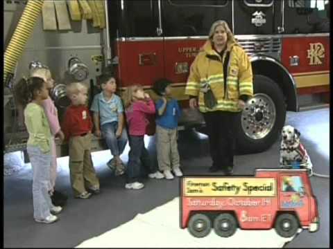 Sparkles the Fire Safety Dog Sharing Fire Safety Tips on PBS KIDS Sprout