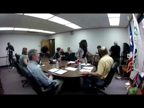 WOW...Security Guard Pulls Gun and Fires in a Small Meeting in a Conference Room