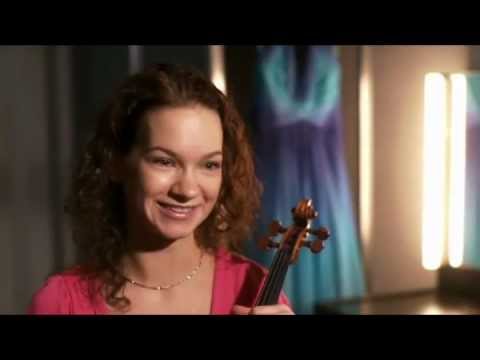 Hilary Hahn interview & playing Sibelius Concerto (with NZSO)