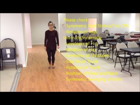 Gait Assessment - Normal Gait and Common Abnormal Gaits