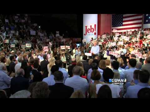 Jeb Bush Presidential Campaign Announcement Full Speech (C-SPAN)