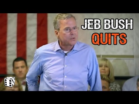 Jeb Bush Drops Out of 2016 Presidential Race