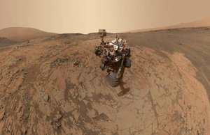 This self-portrait of NASA's Curiosity Mars rover shows the vehicle at the "Mojave" site, where its drill collected the mission's second taste of Mount Sharp.