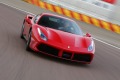 The new Ferrari 488 GTB at Fiorano, Italy.