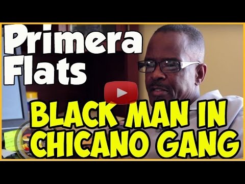 African-American former gang member talks about life in LA Latino street gang