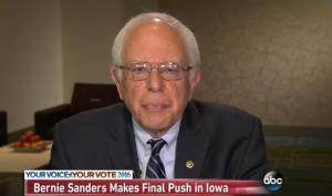 Sanders: My Ideas Are Supported By The Majority Of The American People