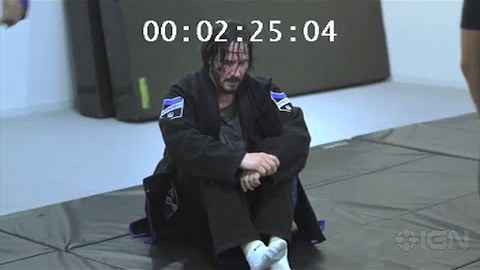 Keanu Reeves - John Wick Fight Scene Choreography Training YouTube Thumbnail