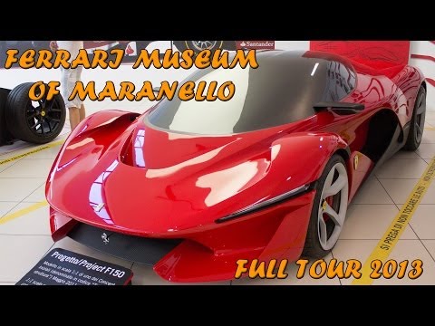 FERRARI MUSEUM OF MARANELLO - Full tour 2014 HQ